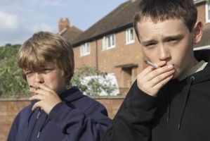 Teenage røykere fare