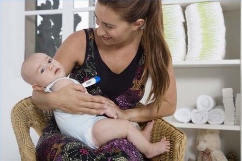 Hvordan bruke en baby termometer