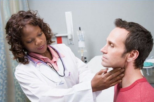 Hvordan sjekke en Neck for Tegn på Thyroid Disease