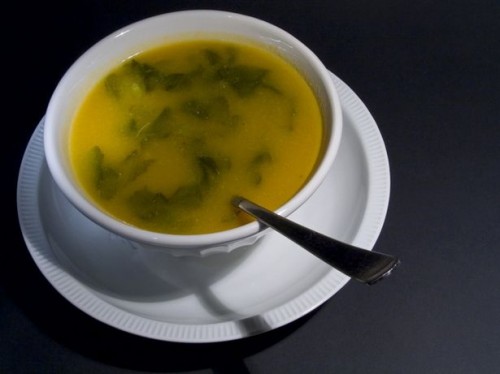 Hvordan forberede suppe for en photoshoot