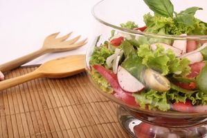 Kalorier i en typisk Mixed Green Restaurant Salad
